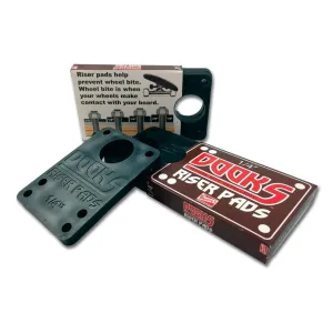 1/4" Dooks Riser Pads