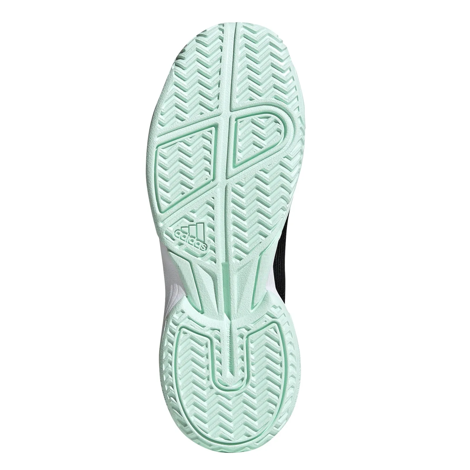 Adidas Adizero Club BlackGreen Junior Tennis Shoes