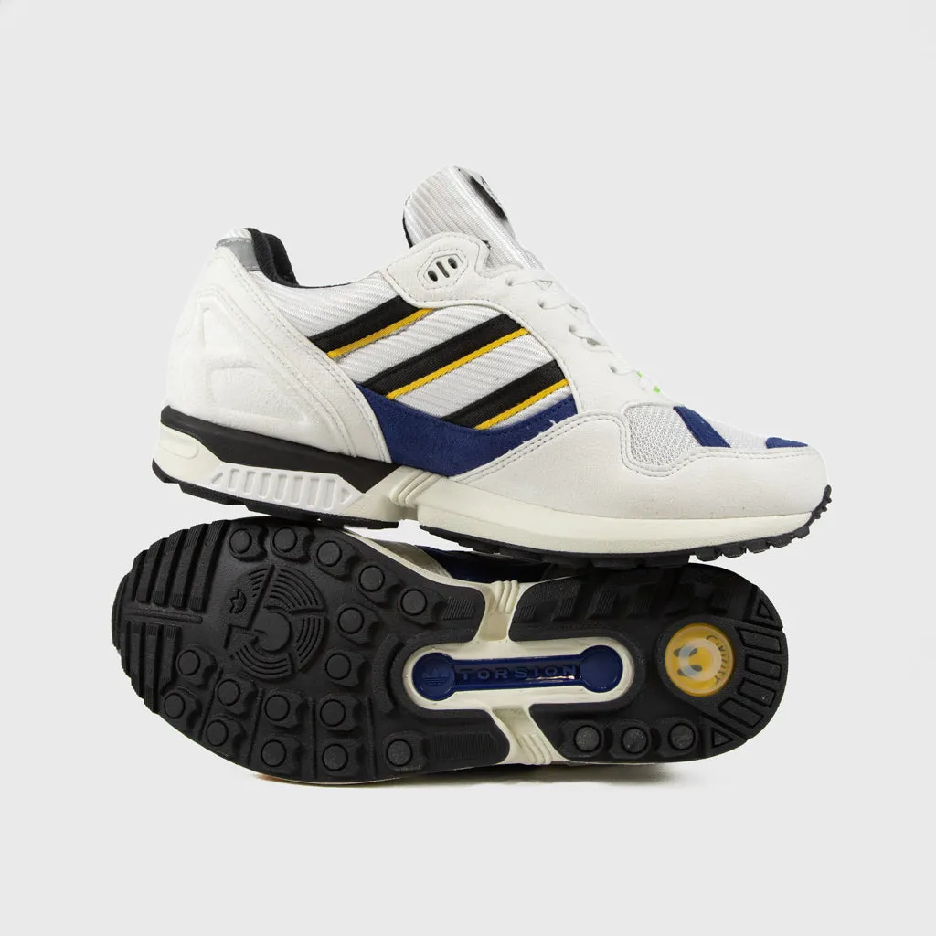 Adidas Skateboarding - Civilist ZX6001 B Shoes - Crystal White / Core Black / Bold Gold