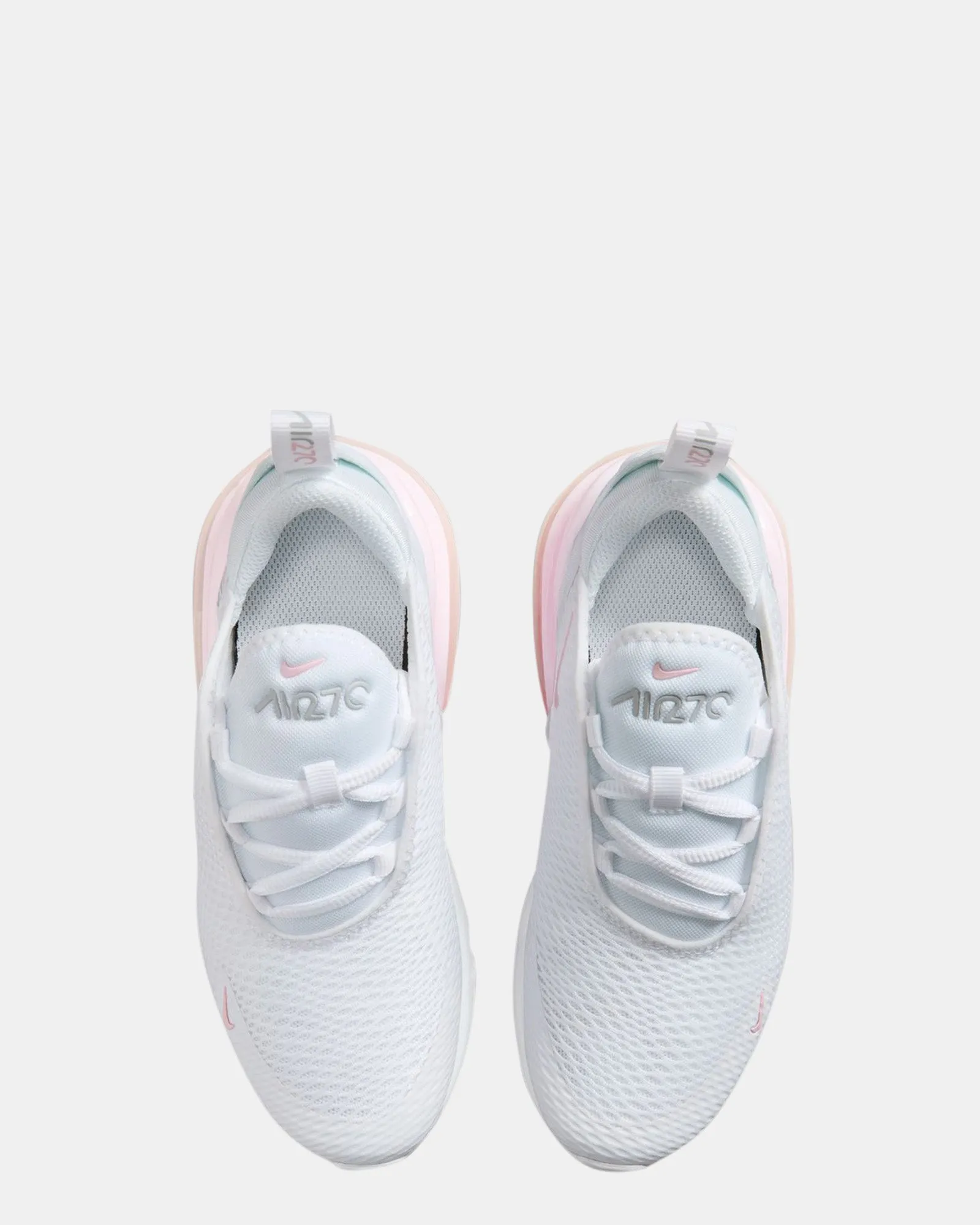 Air Max 270 Pre-School White/Pink Foam/Smoke Grey