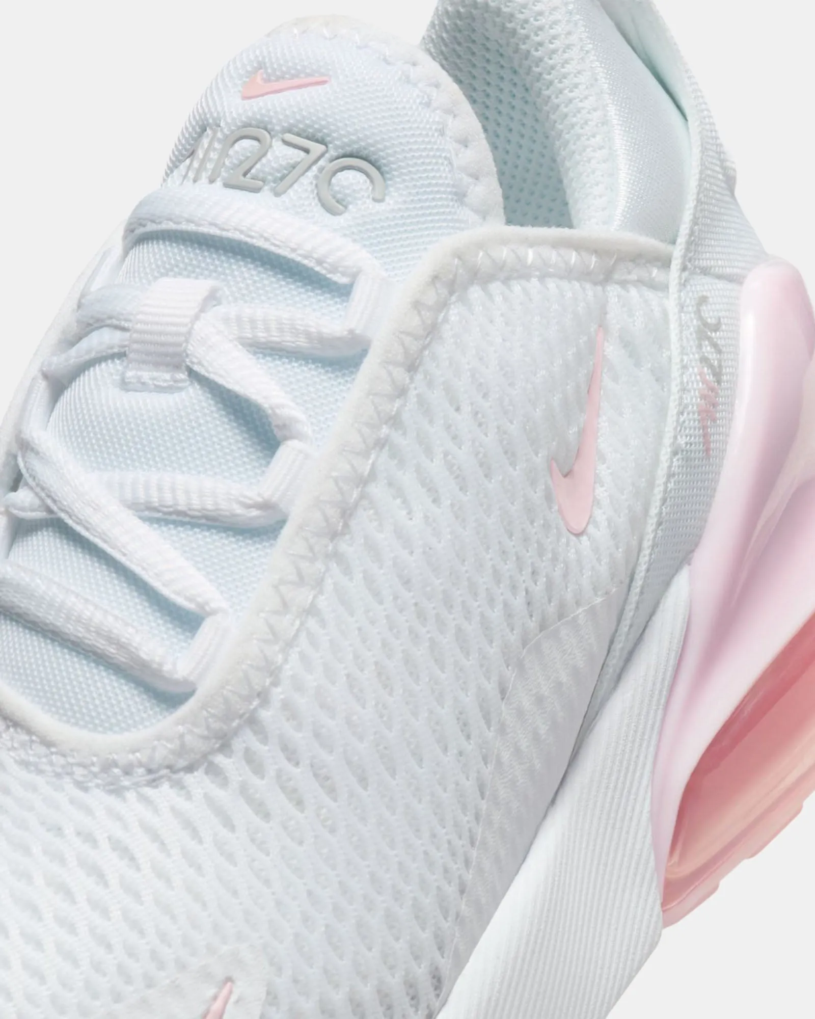 Air Max 270 Pre-School White/Pink Foam/Smoke Grey