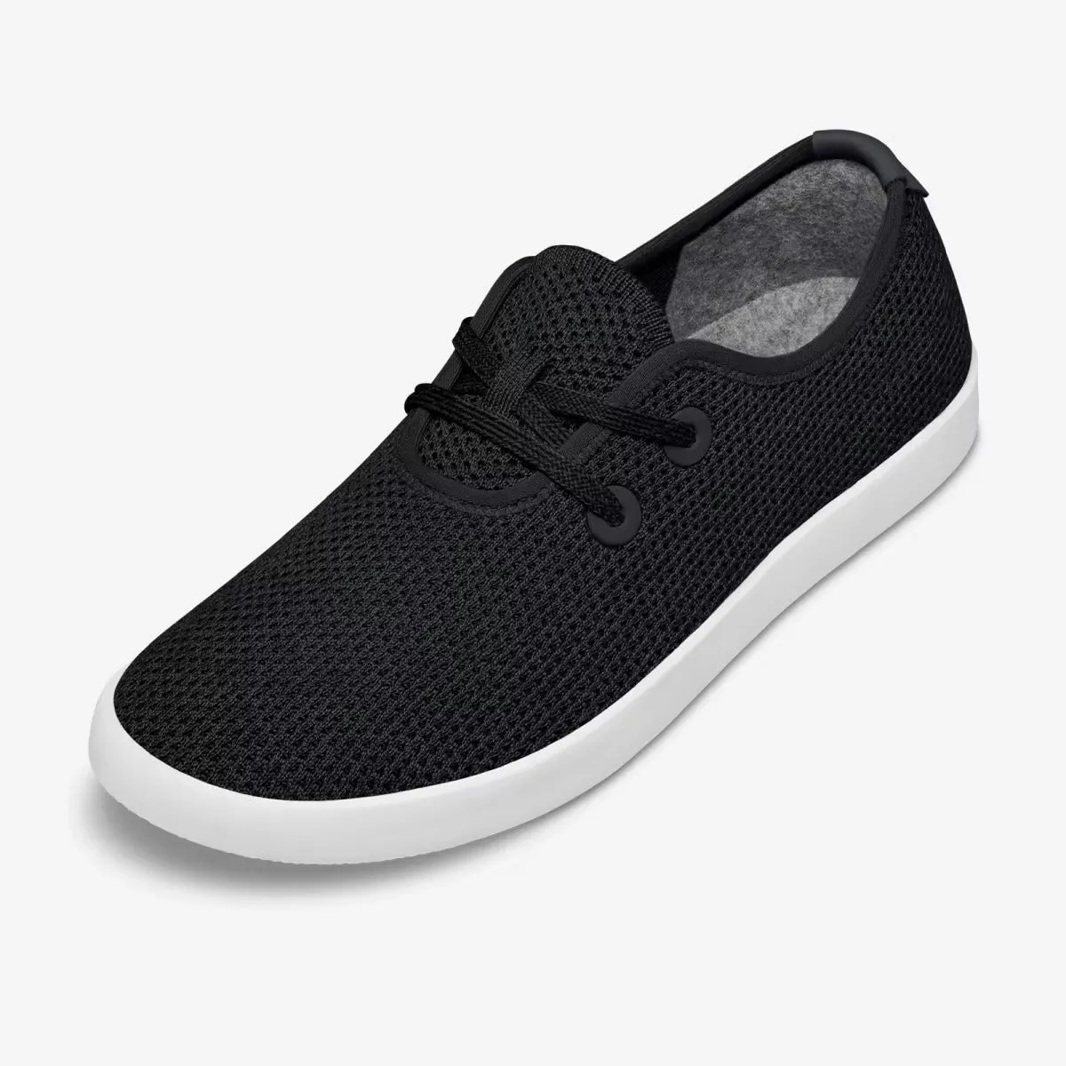Allbirds Tree Skippers - LIMITED EDITION:  Jet Black (White Sole) EX