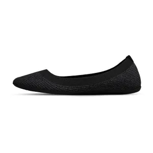 Allbirds Women's Tree Breezers - LIMITED EDITION: Alcohol Black (Black Sole)