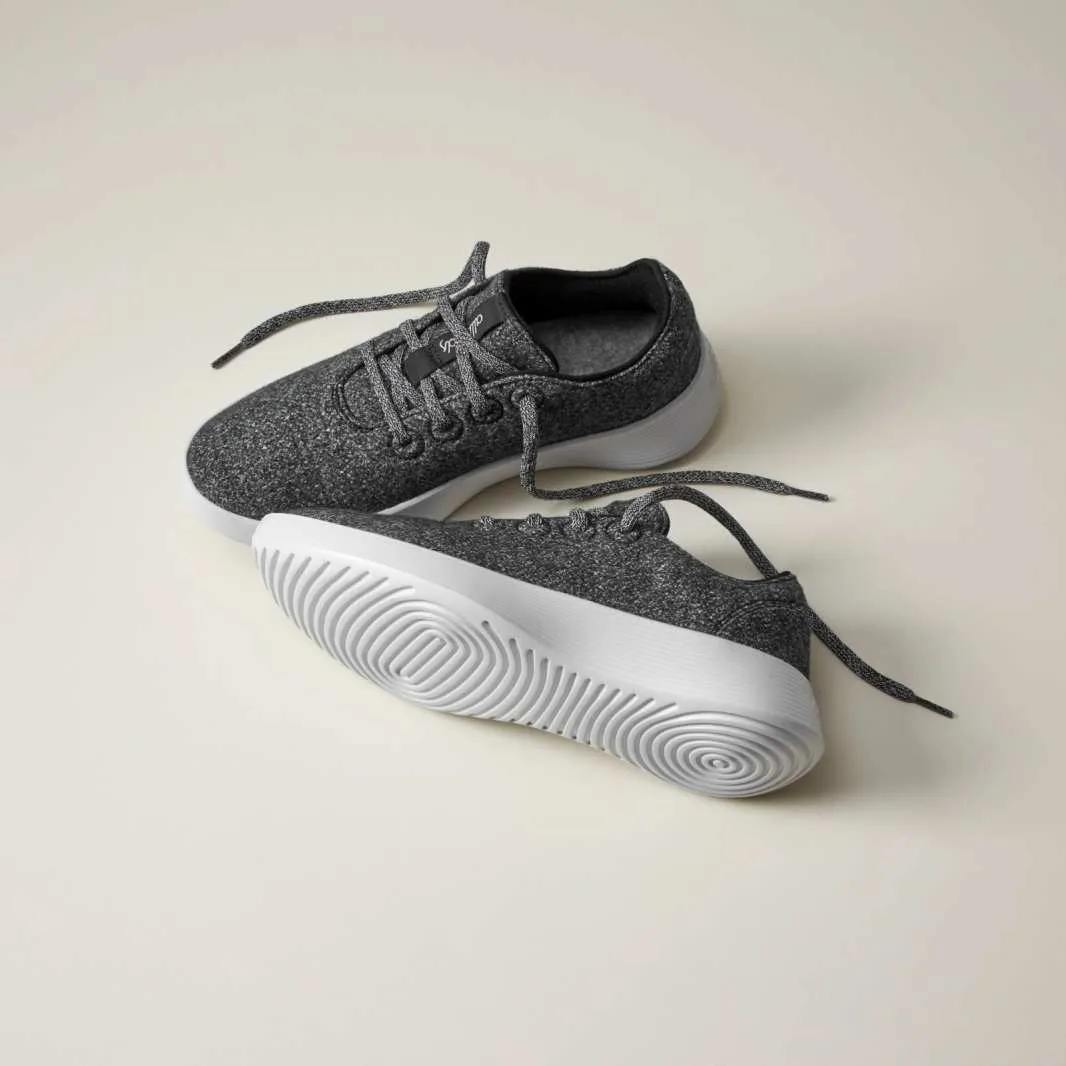 Allbirds Wool Runners Go - Dark Grey (Light Grey Sole)