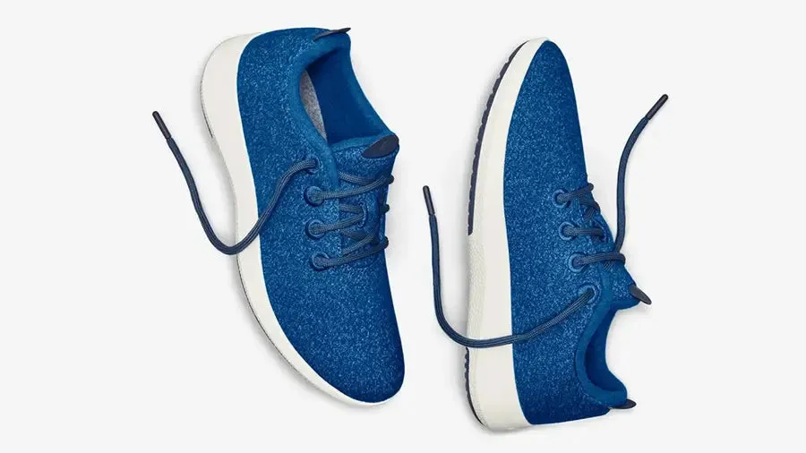 Allbirds Wool Runners Mizzles - LIMITED EDITION: Blue (Cream Sole)