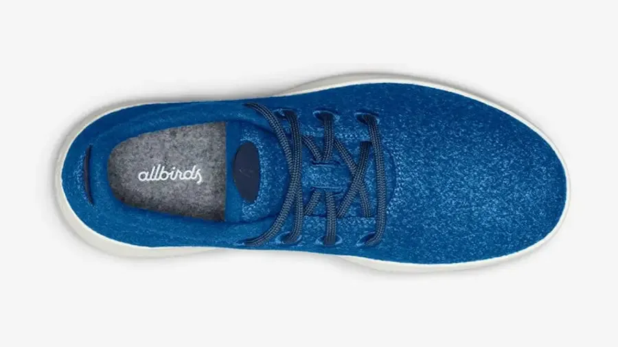 Allbirds Wool Runners Mizzles - LIMITED EDITION: Blue (Cream Sole)