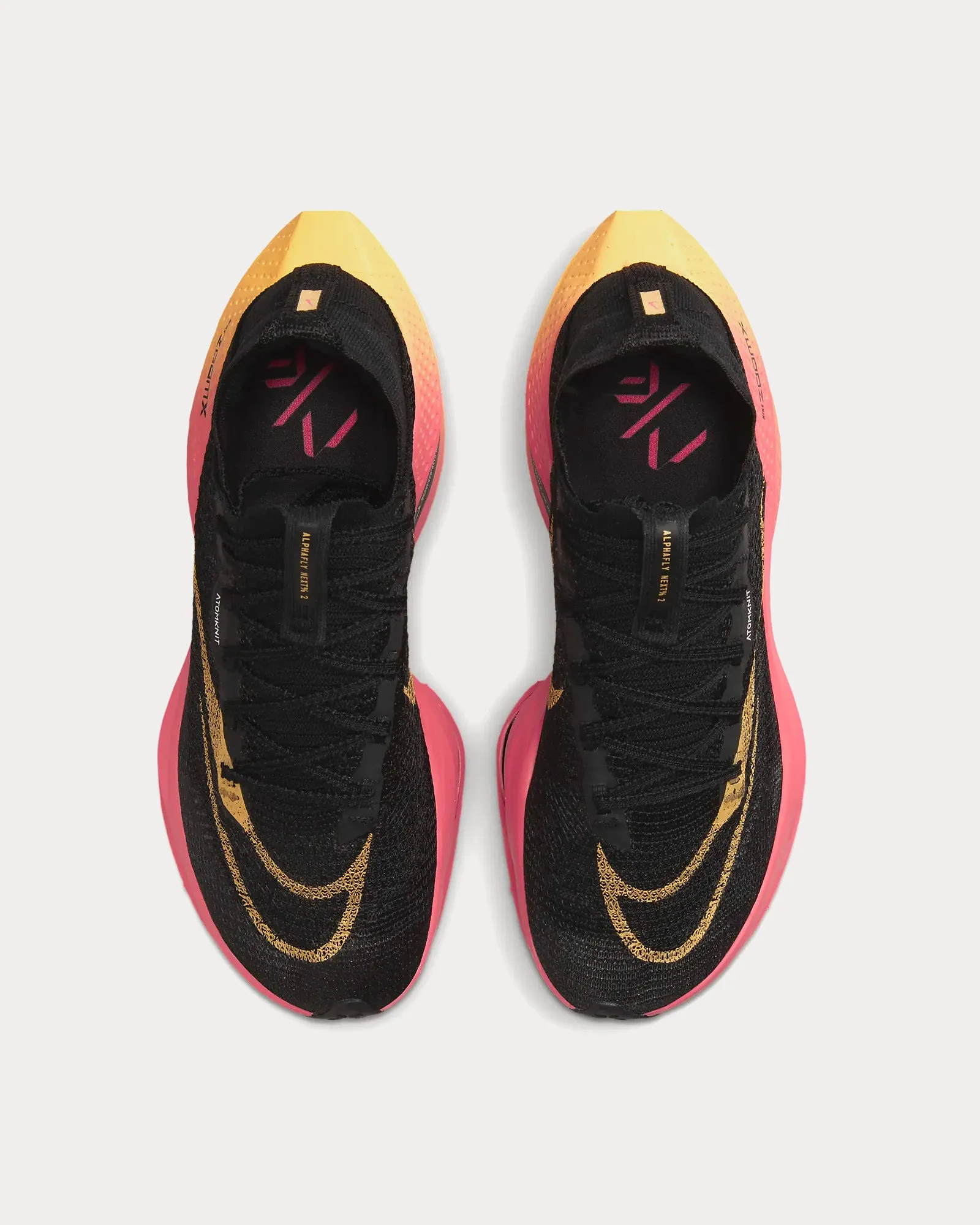 Alphafly 2 Black / Sea Coral / White / Topaz Gold Running Shoes