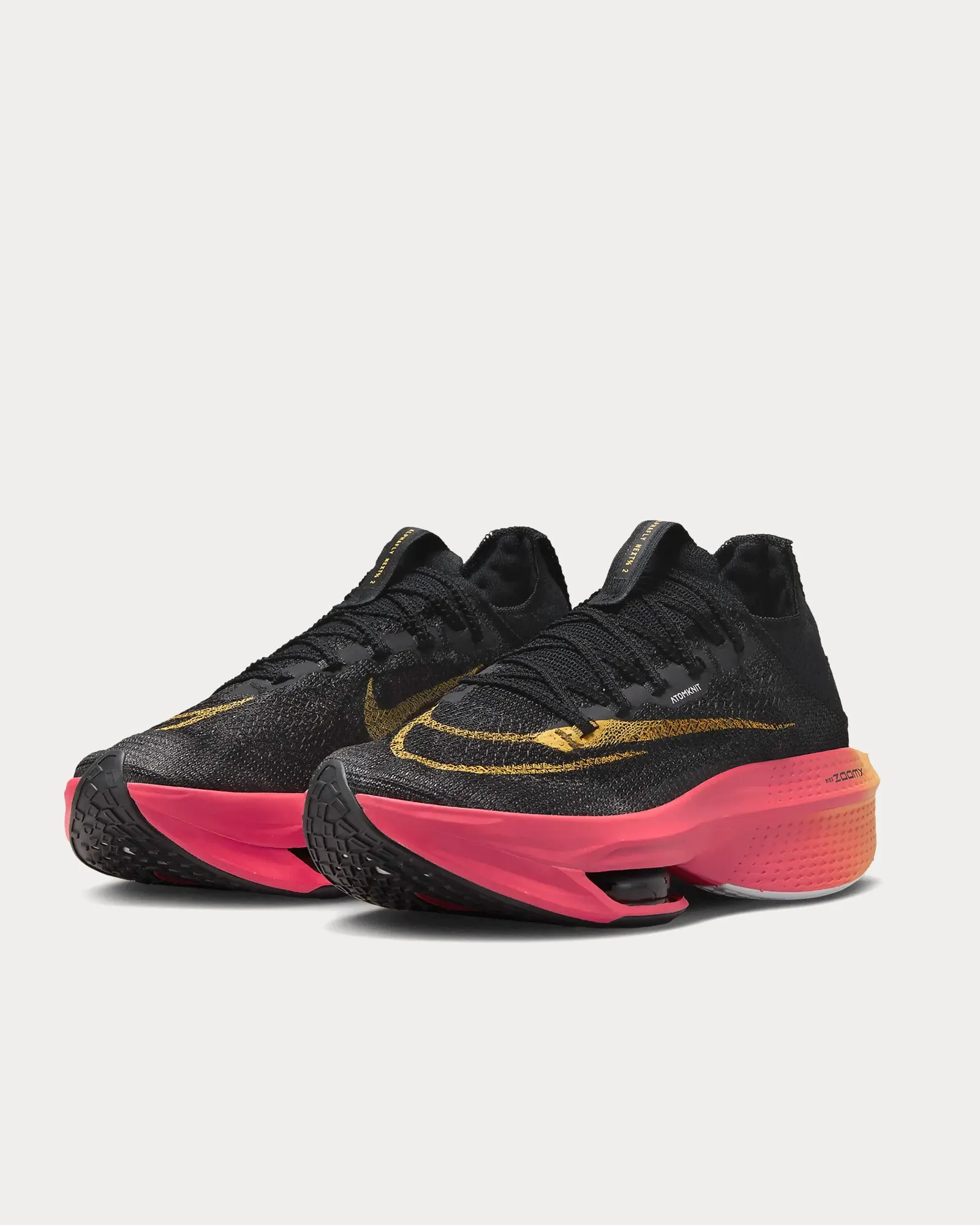 Alphafly 2 Black / Sea Coral / White / Topaz Gold Running Shoes