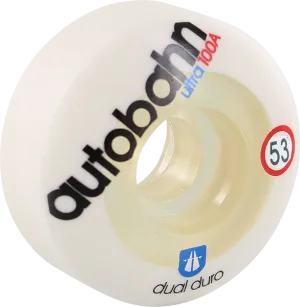 Autobahn Dual Duro Ultra Skateboard Wheels - 53mm 100a