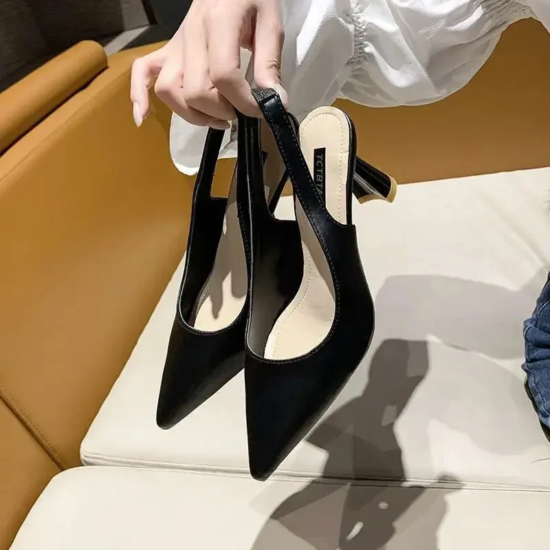 Aveline - Chic Tweed High Heels for Women