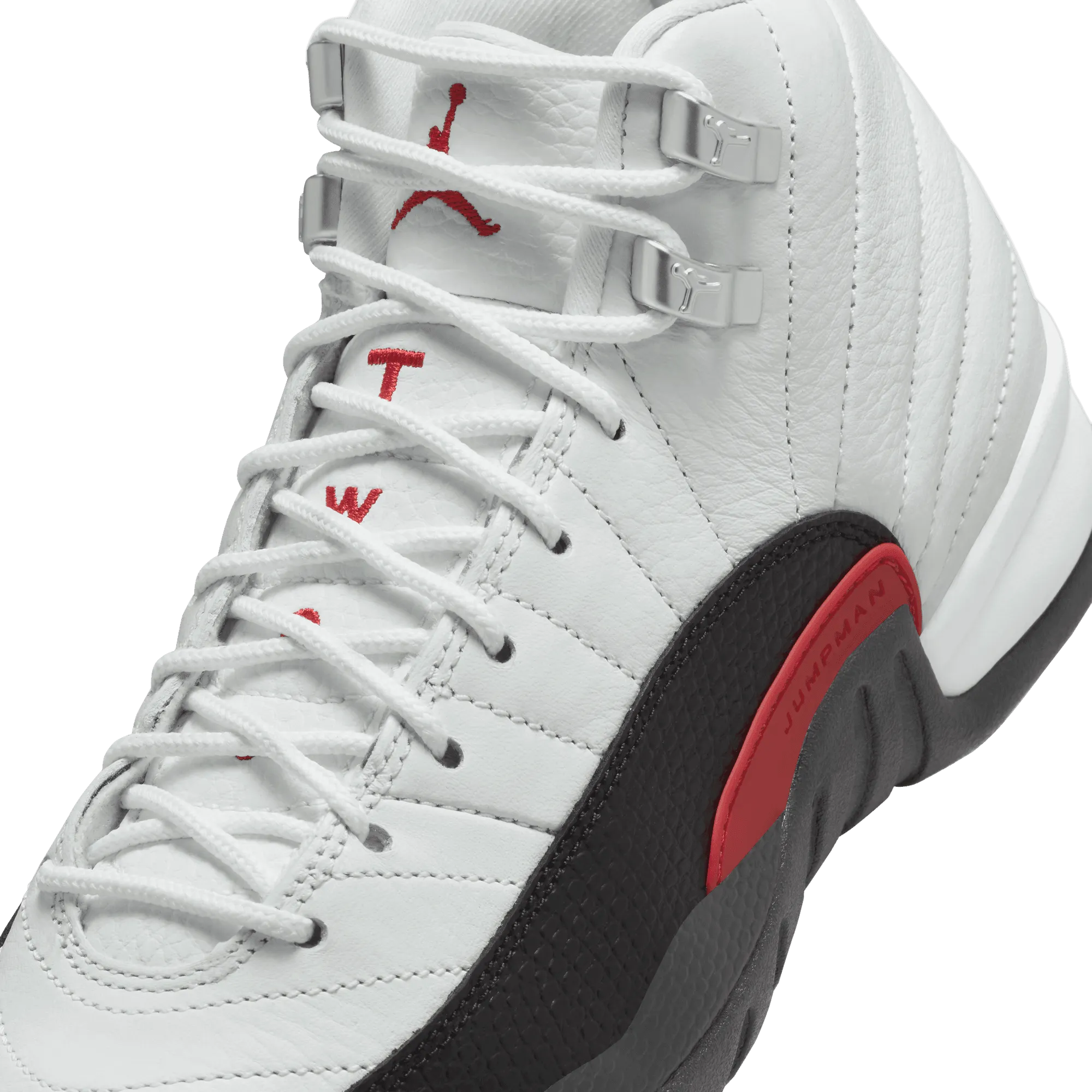 Big Kids' Air Jordan 12 Retro "Red Taxi"