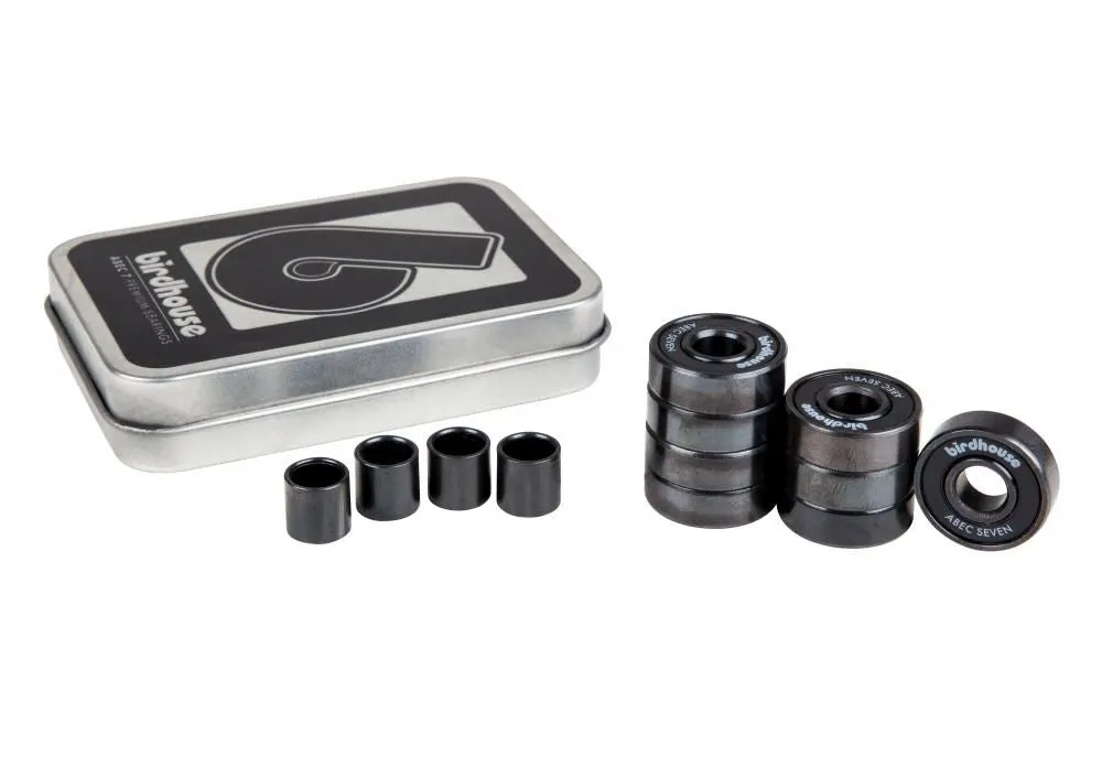 Birdhouse BearingAbec 7 Black 8 Pack