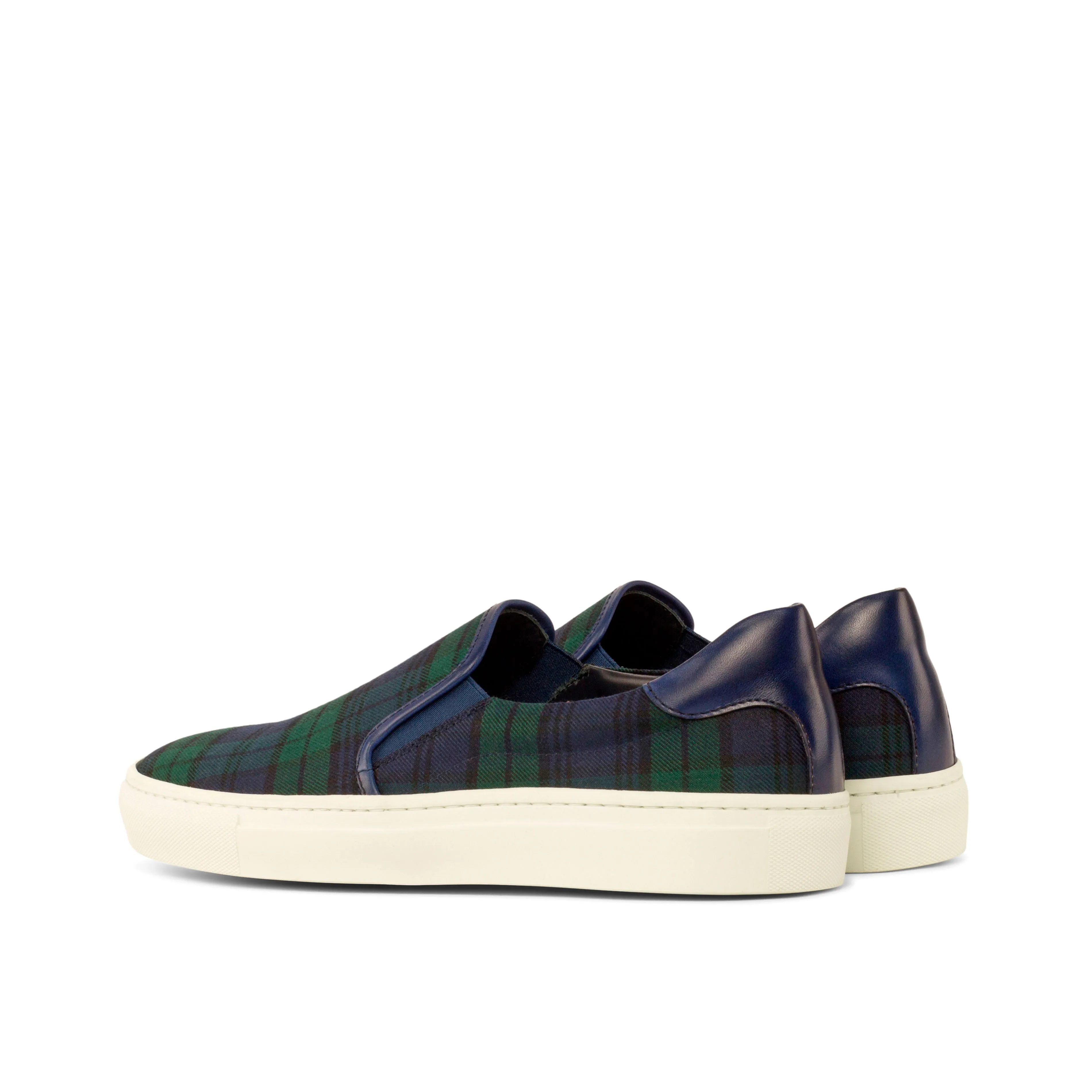 Blackwatch Tartan Slip-On Sneakers