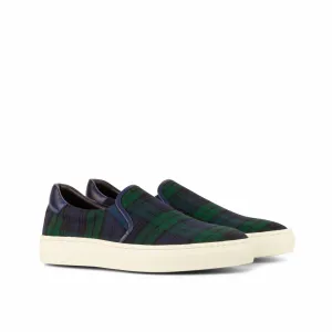 Blackwatch Tartan Slip-On Sneakers