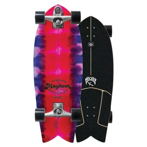 Carver Lost RNF Retro Tye Dye  - C7 Complete Surf Skate