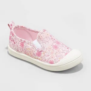 Cat & Jack Toddler Girls Kaleigh Slip-On Sneakers 83725223 Pink 8T