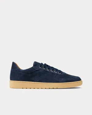 Center Washed Navy Low Top Sneakers