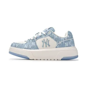 Chunky Liner Denim Monogram Small Logo SL New York Yankees Sneakers