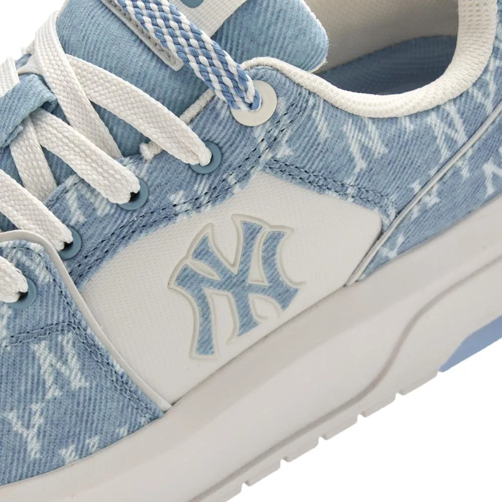 Chunky Liner Denim Monogram Small Logo SL New York Yankees Sneakers