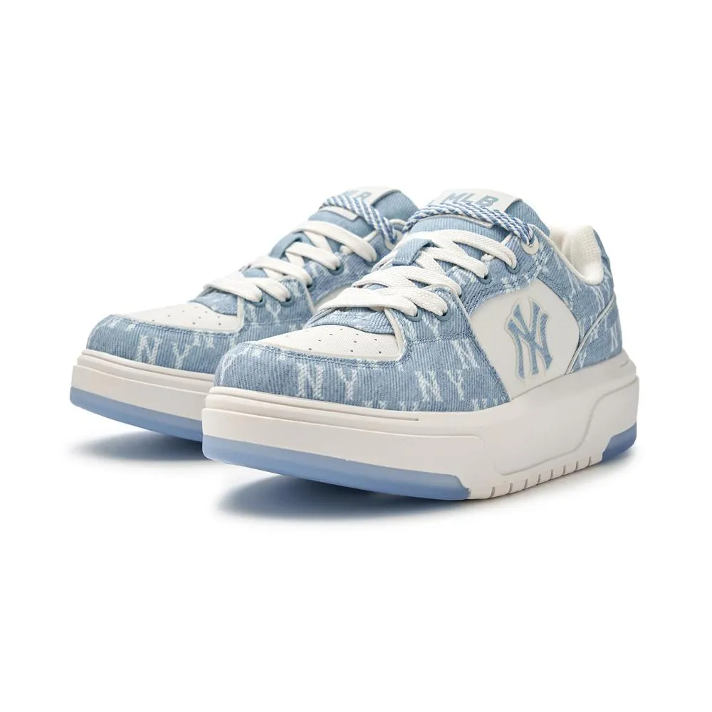 Chunky Liner Denim Monogram Small Logo SL New York Yankees Sneakers