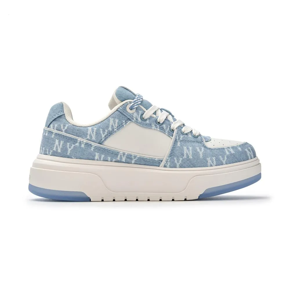 Chunky Liner Denim Monogram Small Logo SL New York Yankees Sneakers