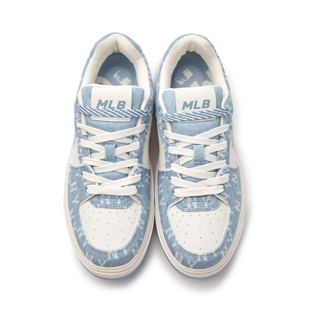 Chunky Liner Denim Monogram Small Logo SL New York Yankees Sneakers