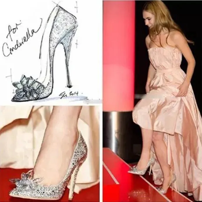 Cinderella Crystal Shoes