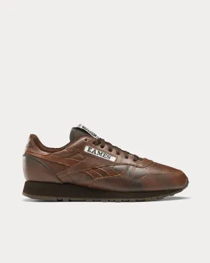 Classic Dark Brown Low Top Sneakers