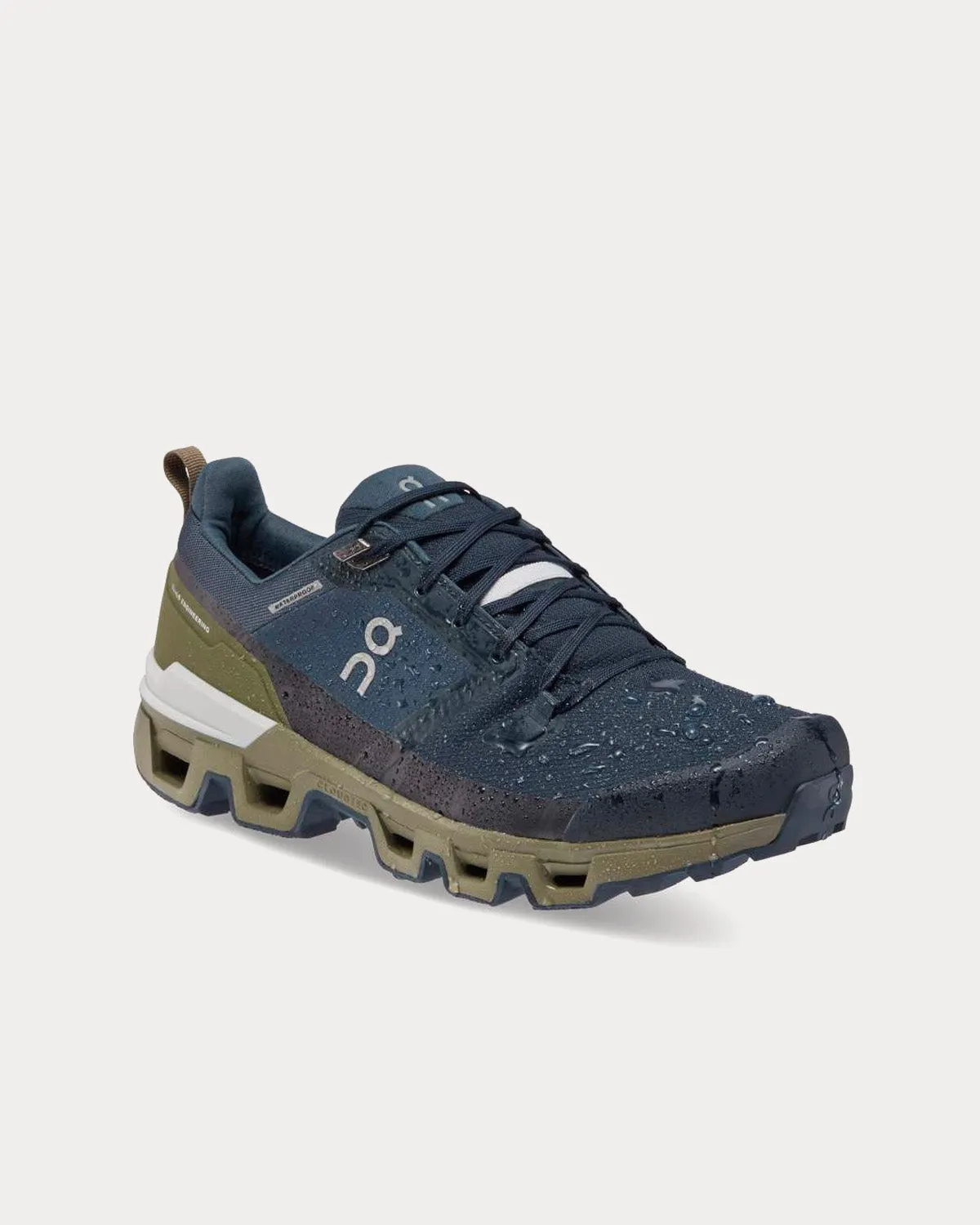 Cloudwander Waterproof Midnight / Olive Running Shoes
