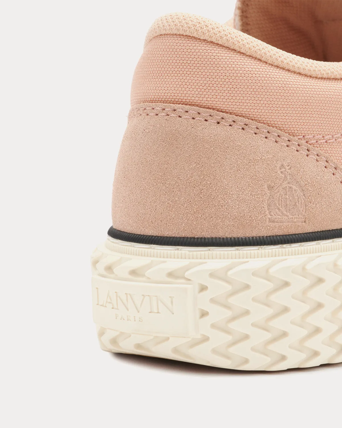 Curbies Cotton Canvas Pink Low Top Sneakers