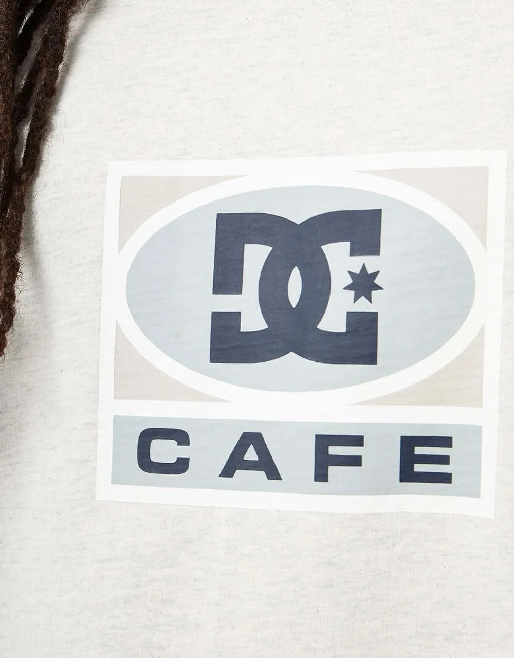 DC x Skateboard Café DCSHOECAFE T-Shirt - Ash Heather
