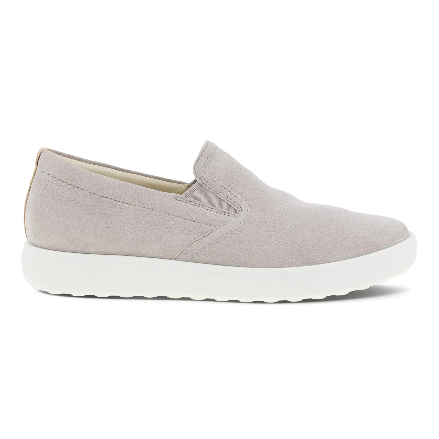 Ecco Women's Soft 7 Slip On - Grey Rose/Powder