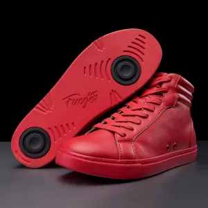 Fuego Dance Shoes Red | High-top (Collective)