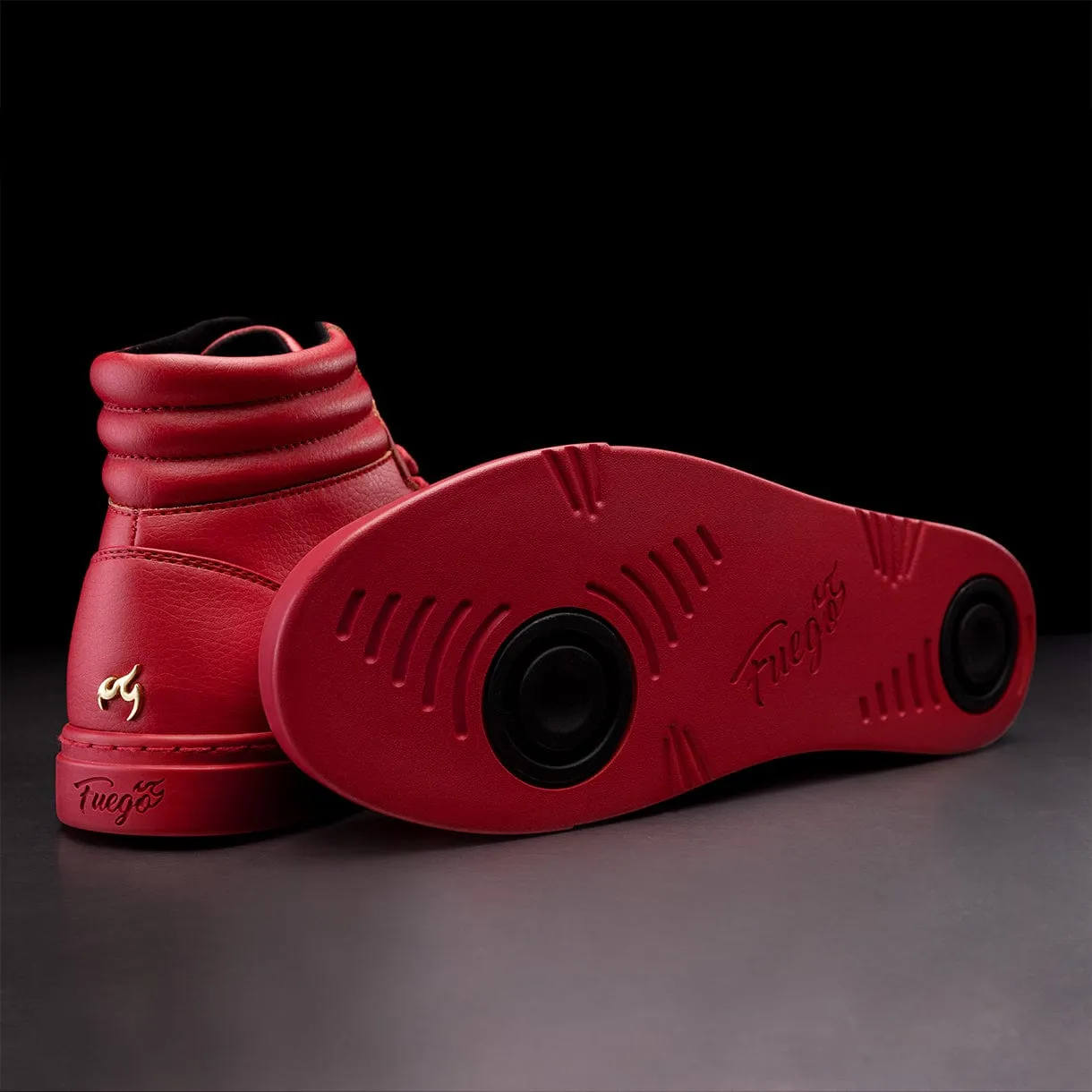 Fuego Dance Shoes Red | High-top (Collective)