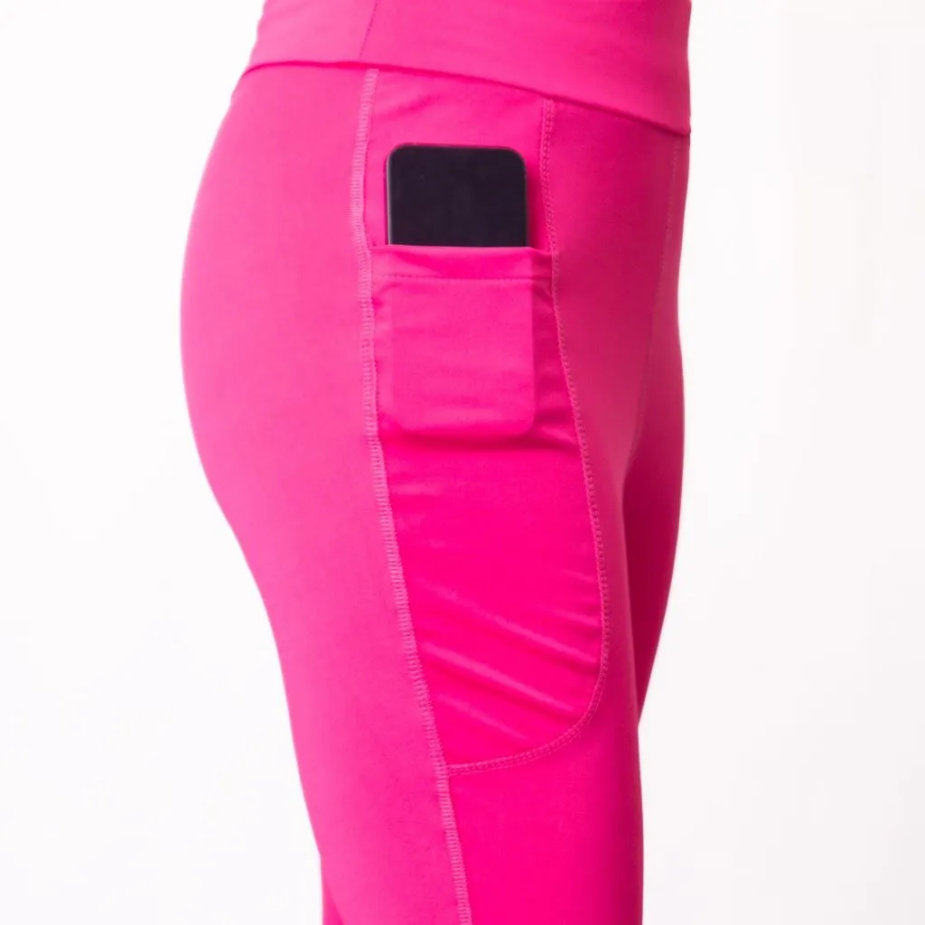 Gallop Equestrian Childrens Pocket Silicone Knee Tights