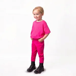 Gallop Equestrian Childrens Pocket Silicone Knee Tights