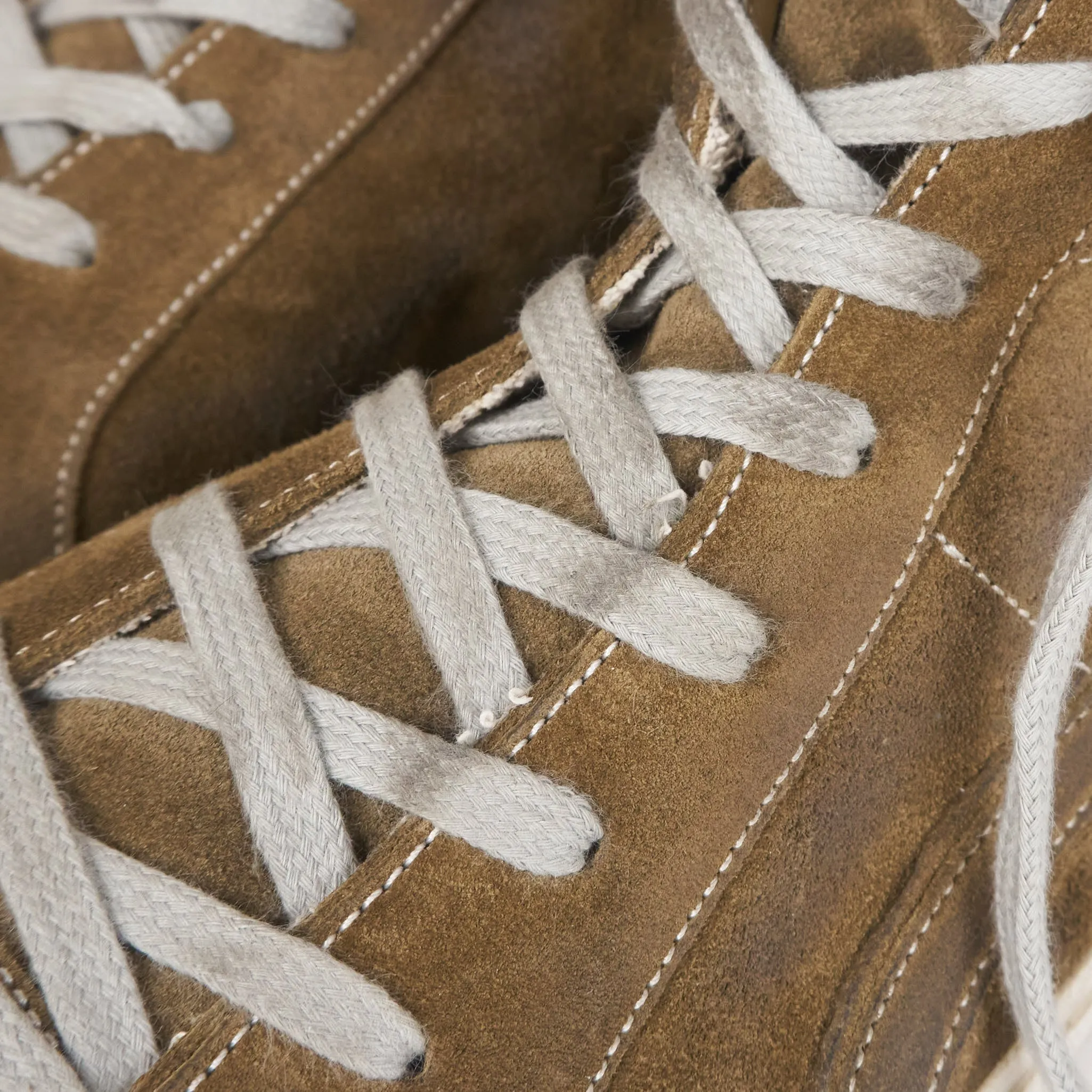 Golden Goose Beige Suede Slide Sneakers
