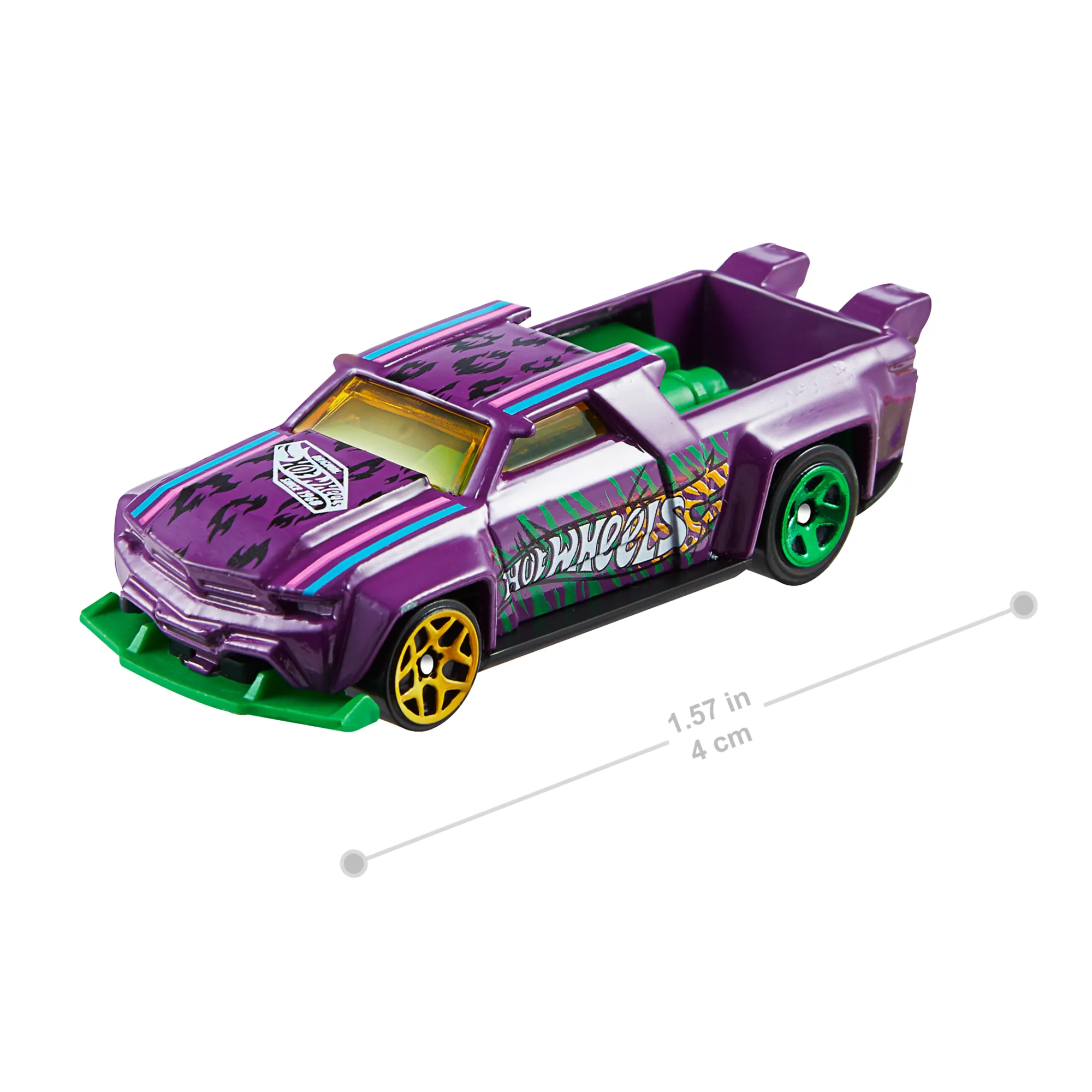 Hot Wheels Skate Veículo de Brinquedo Skateboard de Coleção FELINE RISKY™   SOLID MUSCLE™ com Diecast