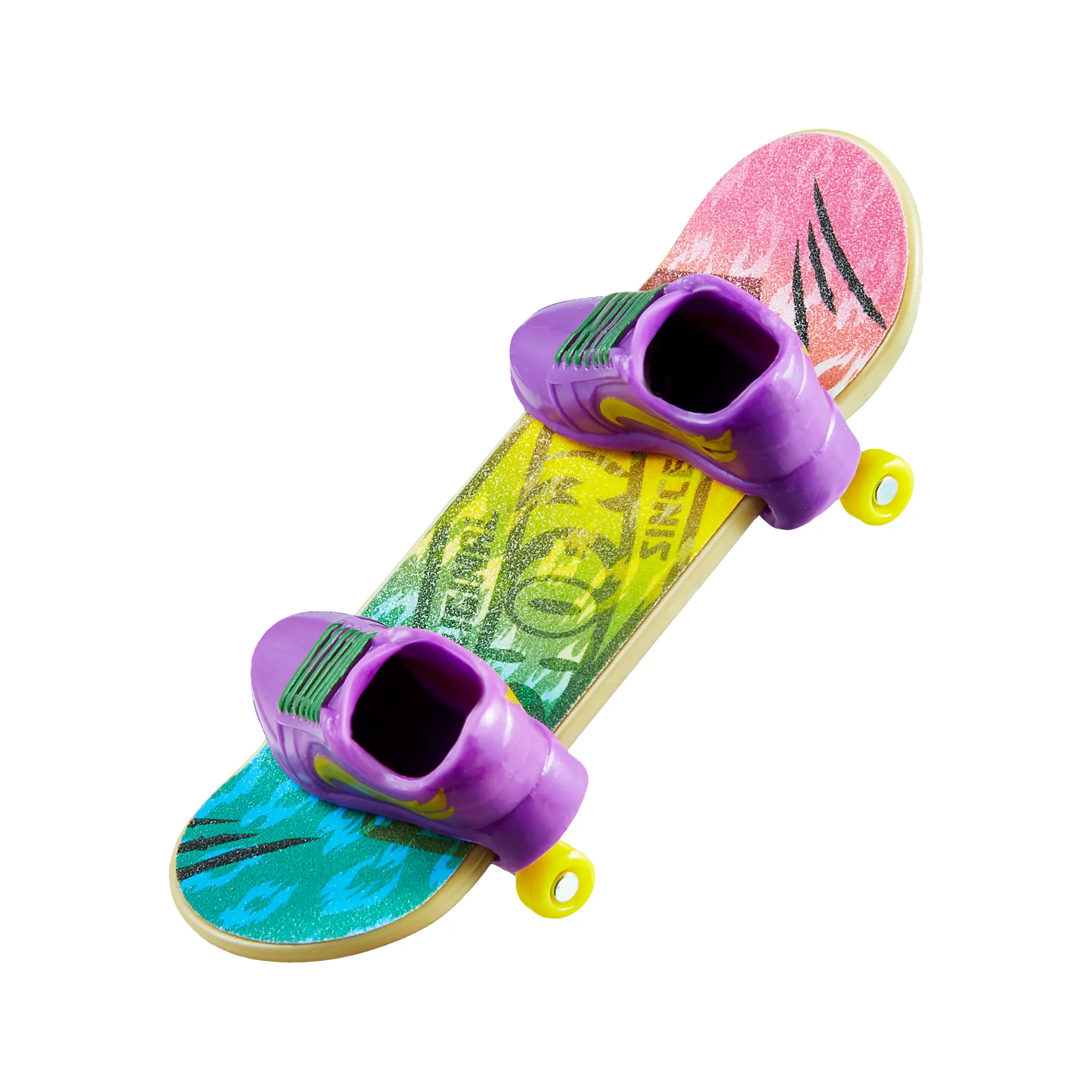 Hot Wheels Skate Veículo de Brinquedo Skateboard de Coleção FELINE RISKY™   SOLID MUSCLE™ com Diecast