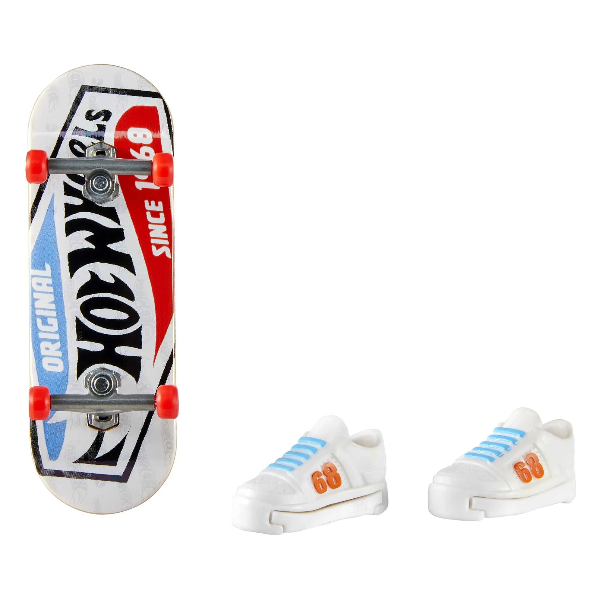 Hot Wheels Skate Veículo de Brinquedo Skateboard SKATE CHAMP™ com Tênis