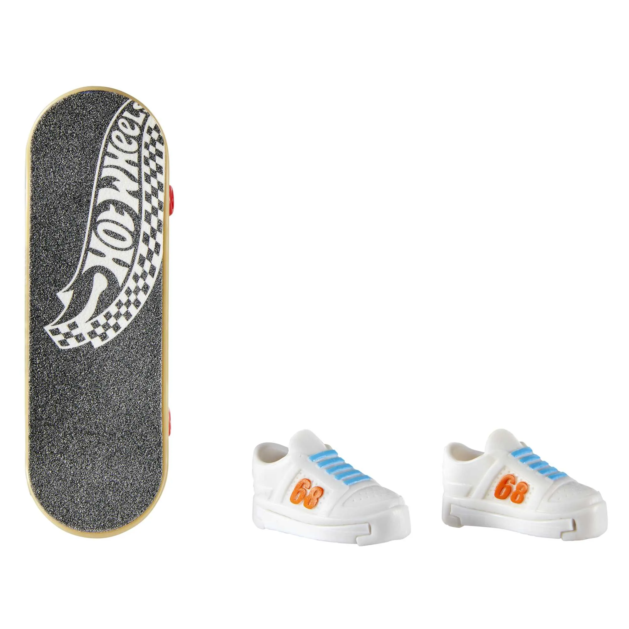 Hot Wheels Skate Veículo de Brinquedo Skateboard SKATE CHAMP™ com Tênis
