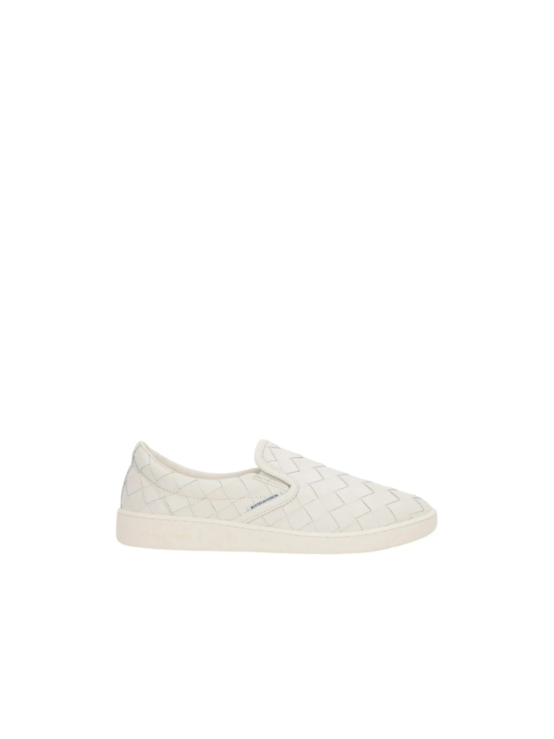 Intrecciato Leather Slip-On Sneakers