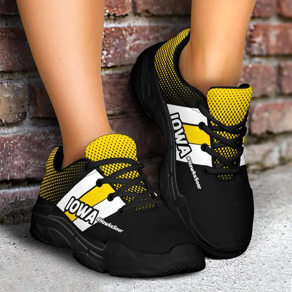 Iowa #HawksSoar Chunky Sneakers