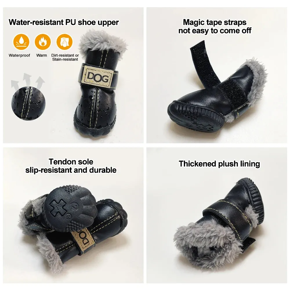 It's Snow Time Pet Booties