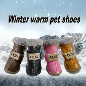 It's Snow Time Pet Booties
