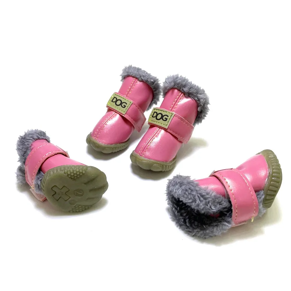 It's Snow Time Pet Booties