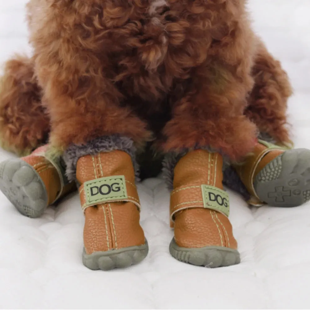 It's Snow Time Pet Booties