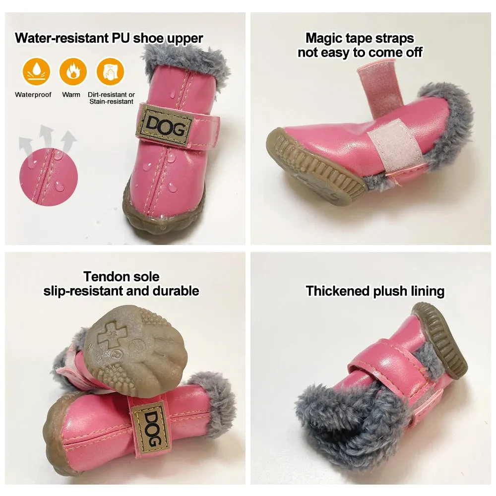 It's Snow Time Pet Booties