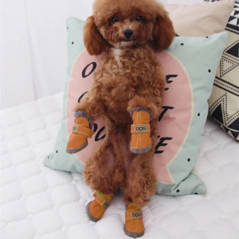It's Snow Time Pet Booties