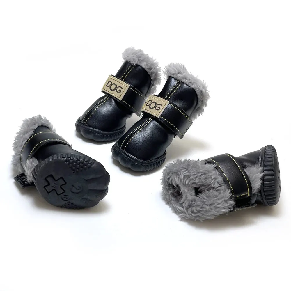 It's Snow Time Pet Booties